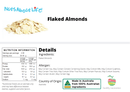 Almond Flaked - Nuts About LifeAFS3210Nuts About Life