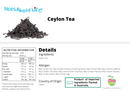 Black Tea - Ceylon - Nuts About LifeBT4446Nuts About Life