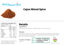 Cajun Spice - Nuts About LifeCAJ5343Nuts About Life