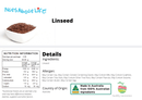 Linseed (flax) - 100% Australian - Nuts About LifeLIN613Nuts About Life