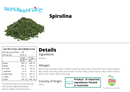 Organic Spirulina - Nuts About LifeSPIR7385Nuts About Life