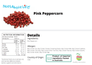 Pink Peppercorns - Nuts About LifePPEP9044Nuts About Life