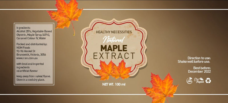 Pure Maple Extract - Nuts About LifePME9472Nuts About Life