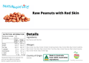 Raw Peanuts (Skin On) - Nuts About LifeRPSO7898Nuts About Life