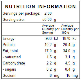 White Chia Seeds - Nuts About LifeWCS1185Nuts About Life